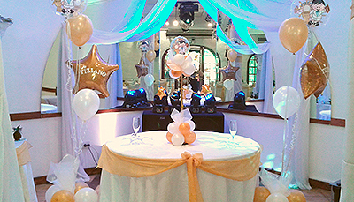 Bouquet con Globos con Helio